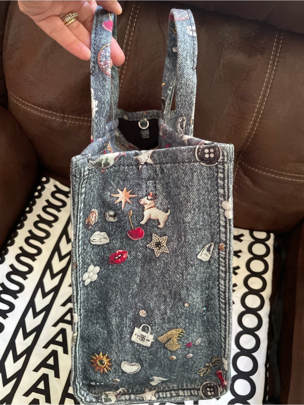 Marc Jacobs Denim Trinket Tote - Picture 8 of 8